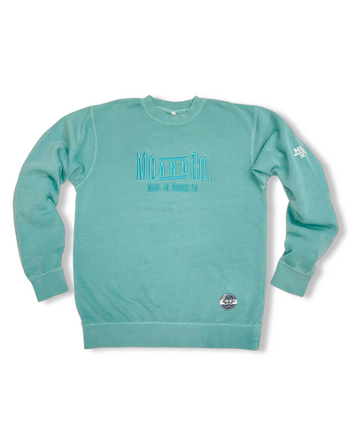 Made In Brooklyn "Mint" Embroidery Pullover