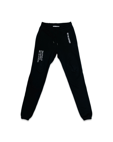 Mc & Co. Heritage Logo “Black” Heavyweight Organic Cotton Embroidery Sweatpants